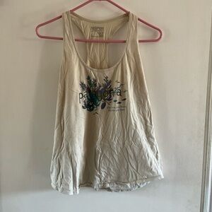 patagonia logo racerback tank